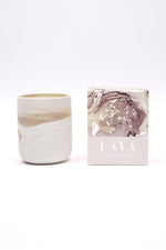 LAVA Vanila & Caramel Soy Wax Candle - 12 OZ