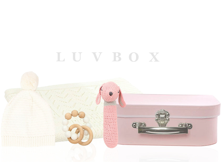 DLUX Baby Girl Clutch Giftbox - Organic - SALE ITEM! USUALLY 140.00!
