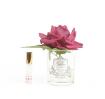 COCOTE NOIRE PERFUMED NATURAL TOUCH SINGLE ROSE - CLEAR - CARMINE RED - GMR04