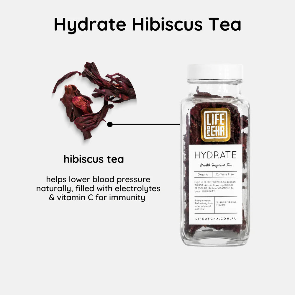HYDRATE -  Health Inspired Tea by Life of Cha - SALE