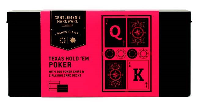 Gentlemen's Hardware Texas Hold Em Poker