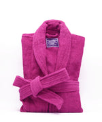 Rose Pink Egyptian Cotton Terry Towelling Bath Robe 400GSM SALE BAG A BARGAIN