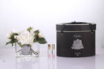 Cote Noire -Luxury Range Tea Rose Clear Oval Glass -Pink Blush LOV02 SALE