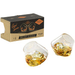 Gentlemen's Hardware- Rocking Whisky Glasses - 2 pack